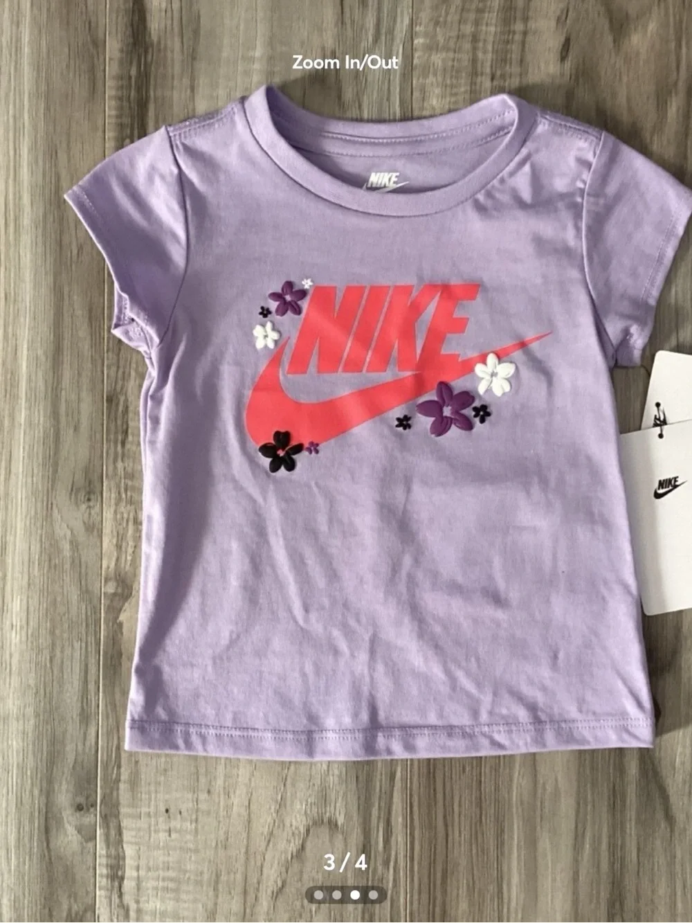Nike shorts set toddler girl size 2T(NWT) ~PRICE IS FIRM, NO OFFERS~ - Picture 3 of 4